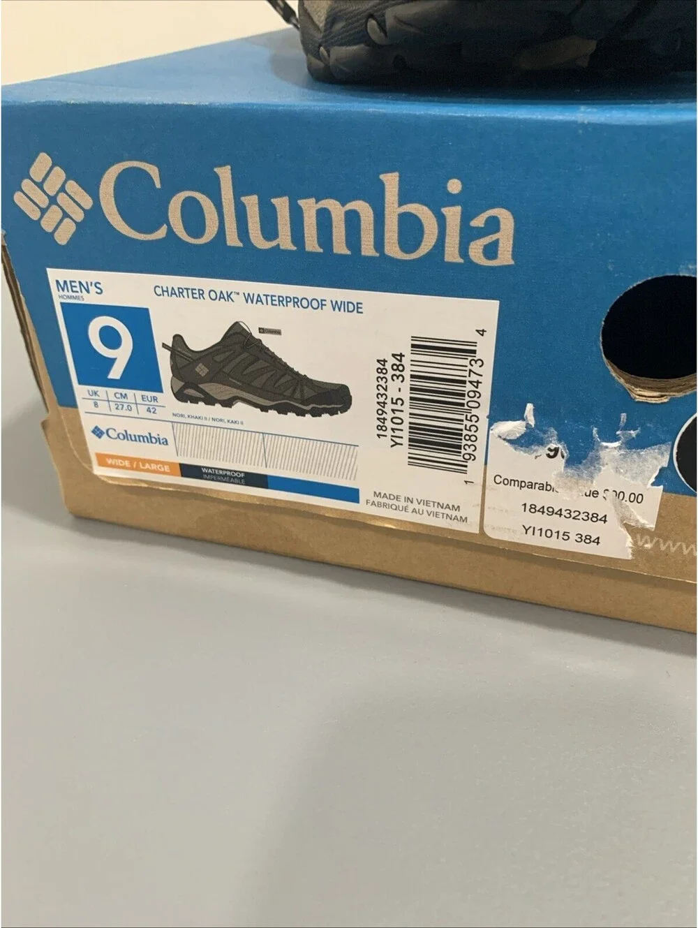 Columbia item details